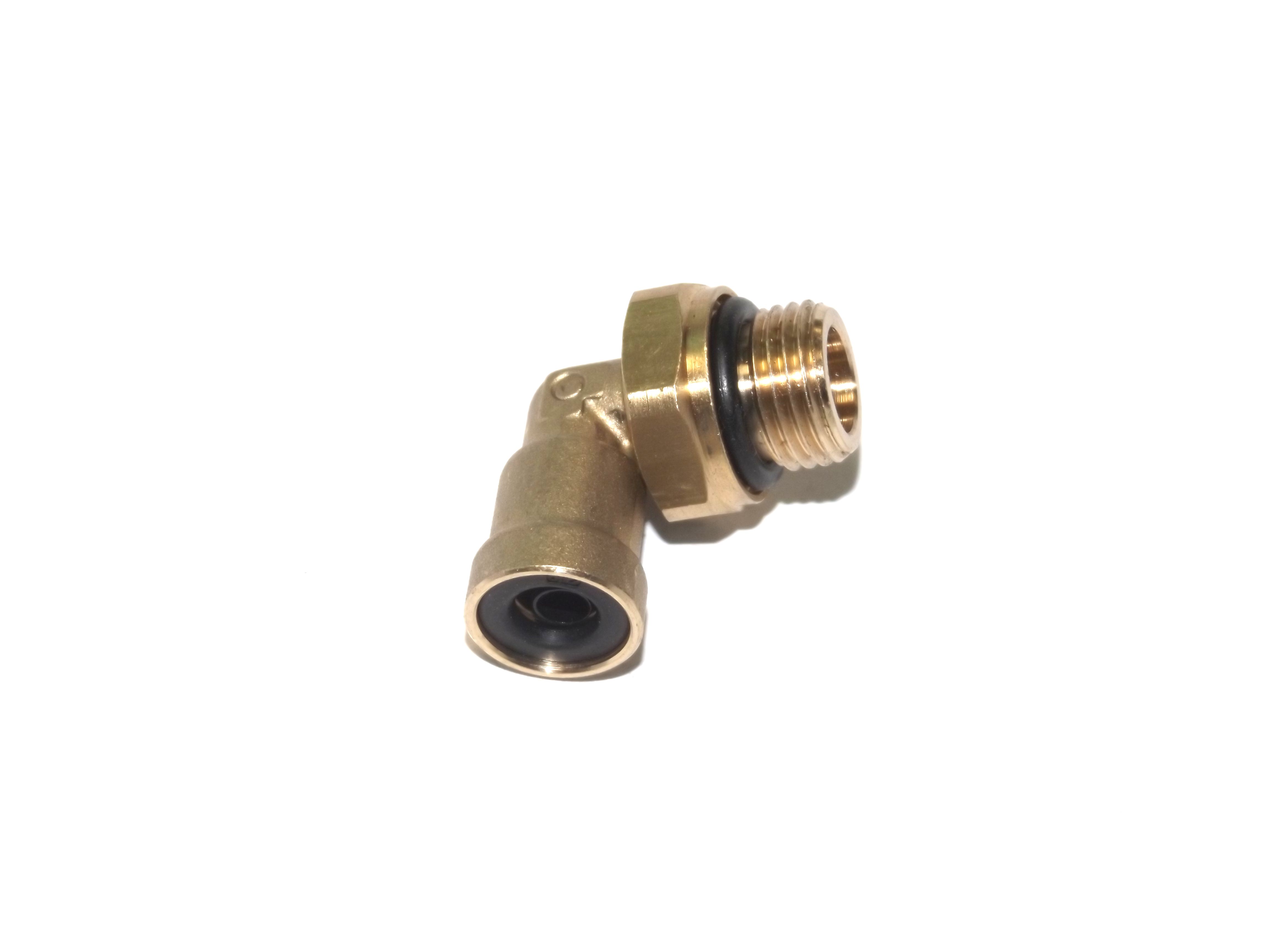 Фитинг угловой 8-М16 Camozzi 9502 (латунь) - 9502